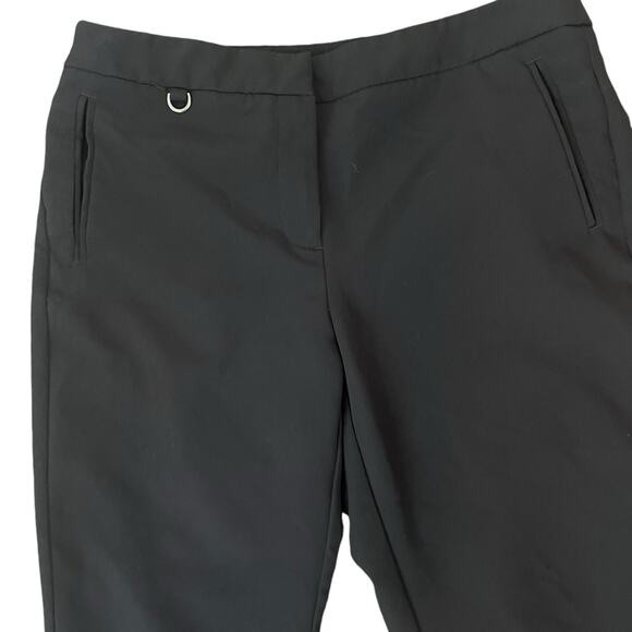 ADRIANNA PAPELL WOMENS DRESS TROUSERS/PANTS BLACK - Picture 3 of 10